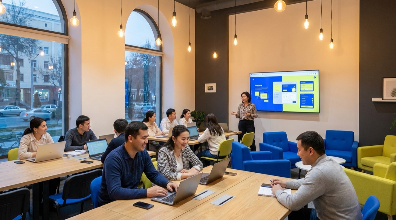 Занятие для взрослых в Mars IT School, Ташкент
